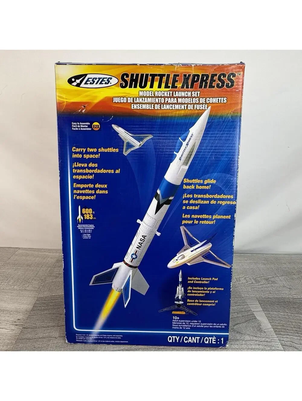 Estes Shuttle Xpress NASA Model Rocket Launch Set - Complete Kit